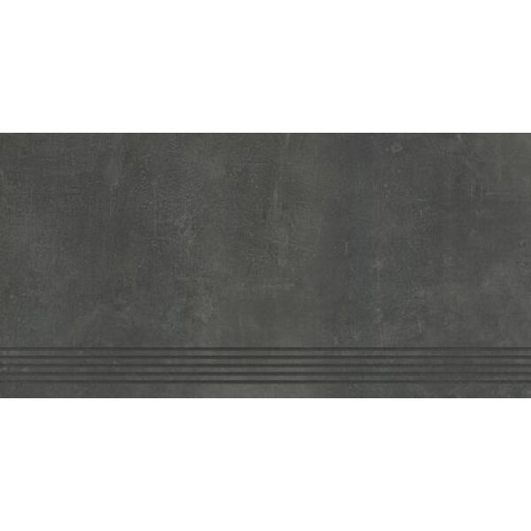 stargres stark graphite stopnica 30x60 gres stargres imitujące beton rektyfikowane mrozoodporne o grubości 6 do 8 mm