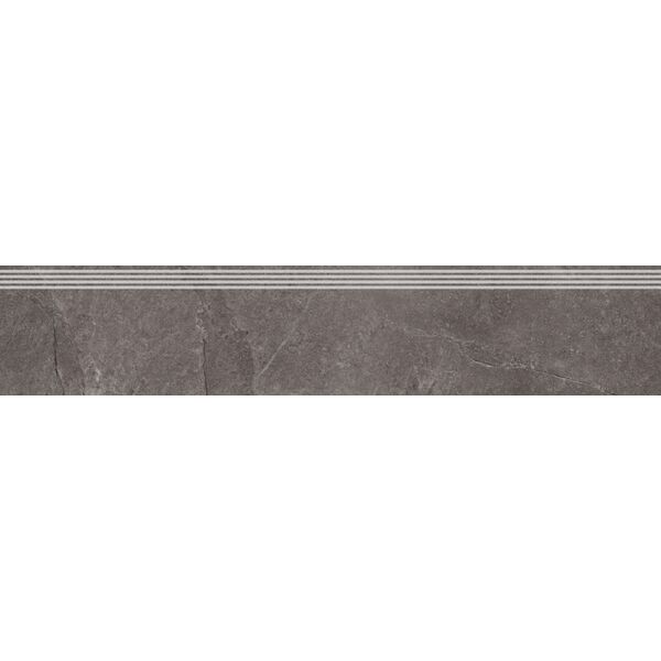 tubądzin care grand cave graphite str stopnica rektyfikowana 29.8x159.8x0.8 płytki tubądzin