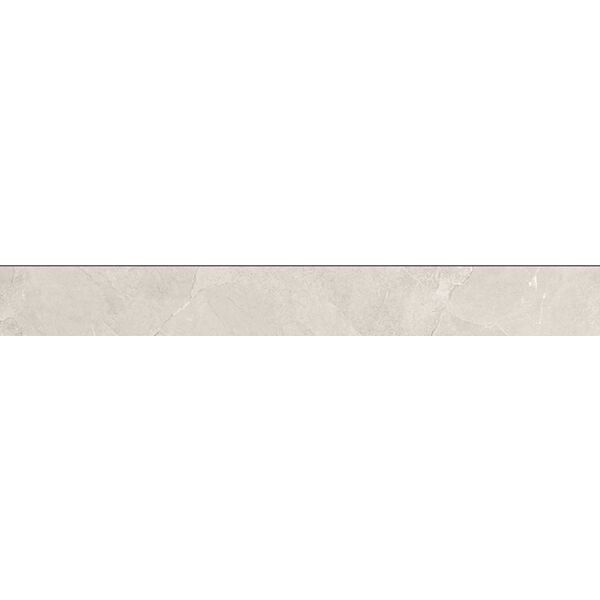 tubądzin care grand cave white str podstopnica rektyfikowana 19.8x159.8x0.8 