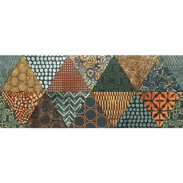 tubądzin goldgreen b dekor 29.8x74.8 płytki patchwork