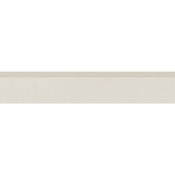 tubądzin industrio light grey stopnica rektyfikowana 29.8x159.8x0.8 płytki na schody