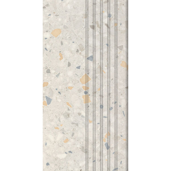 tubądzin macchia beige mat stopnica rektyfikowana 29.8x59.8 