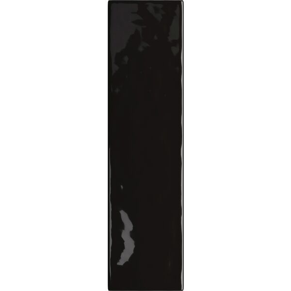 tubądzin masovia nero gloss str płytka ścienna 29.8x7.8x1 czarne płytki tubądzin