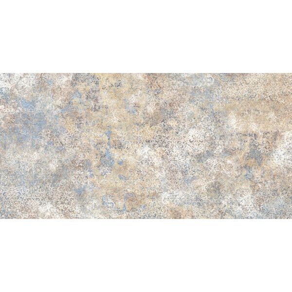 tubądzin persian tale blue gres rektyfikowany 59.8x119.8x1 gres do salonu na podłogę niebieskie
