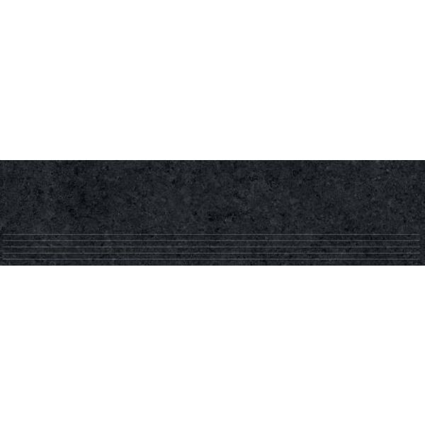 tubądzin zimba black str stopnica 29.8x119.8x0.8 płytki rektyfikowane