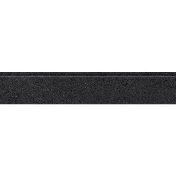 tubądzin zimba black str stopnica rektyfikowana 29.8x159.8x0.8 płytki tubądzin