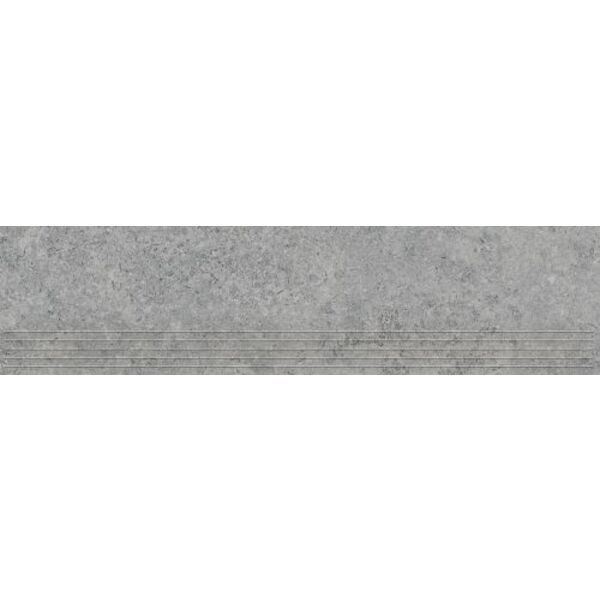 tubądzin zimba light grey str stopnica 29.8x119.8x0.8 płytki rektyfikowane