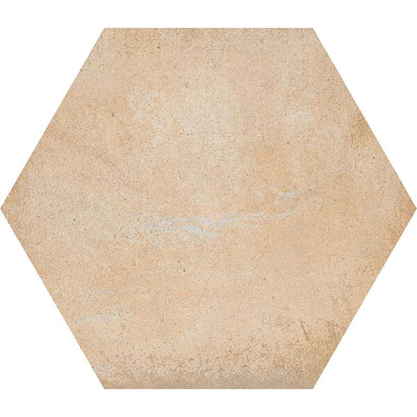 vives bampton beige hexagono gres 23x26.6 gres imitujące cement heksagonalne hiszpańskie do kuchni beżowe matowe