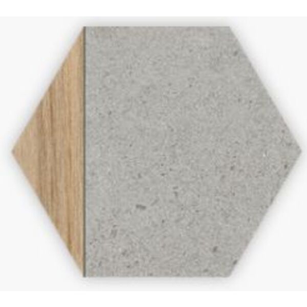 vives ligard gris hexagono gres 23x26.6 płytki vives heksagonalne geometryczne