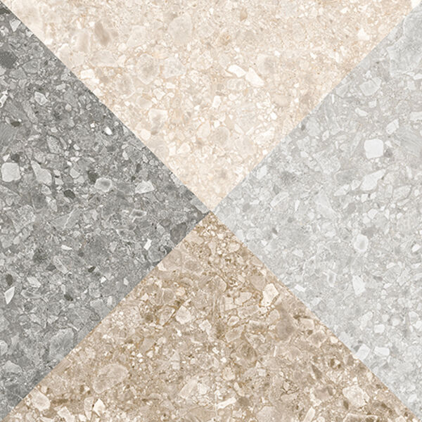 vives oriyas-r natural dekor 59.3x59.3 geometryczne płytki imitujące lastryko